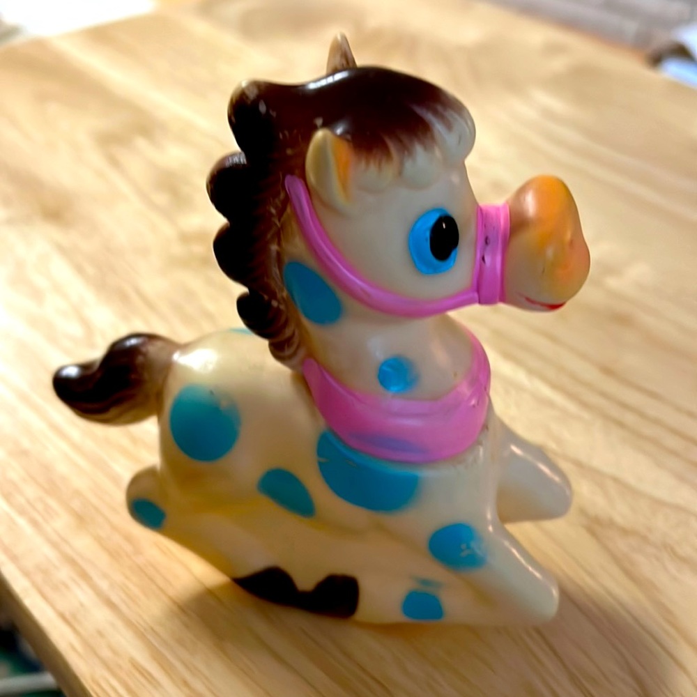 Vintage Ninohira Japanese Rocking Horse